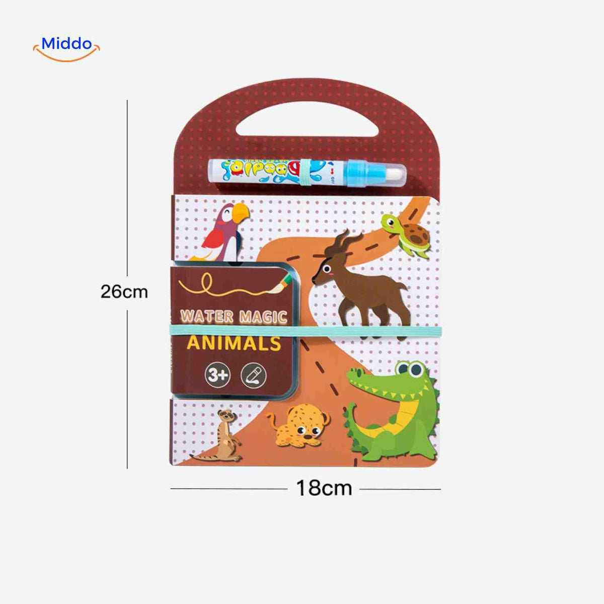 Livre de coloriage AquaDraw à l’eau réutilisable pour enfant, vue 24