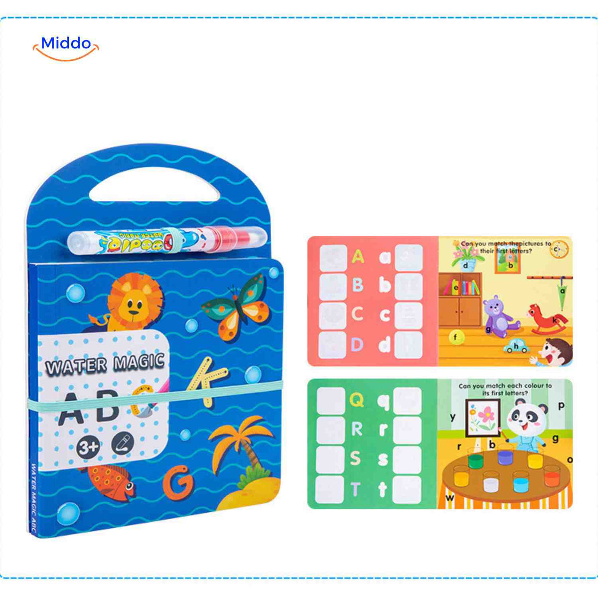 Livre de coloriage AquaDraw à l’eau réutilisable pour enfant, vue 28