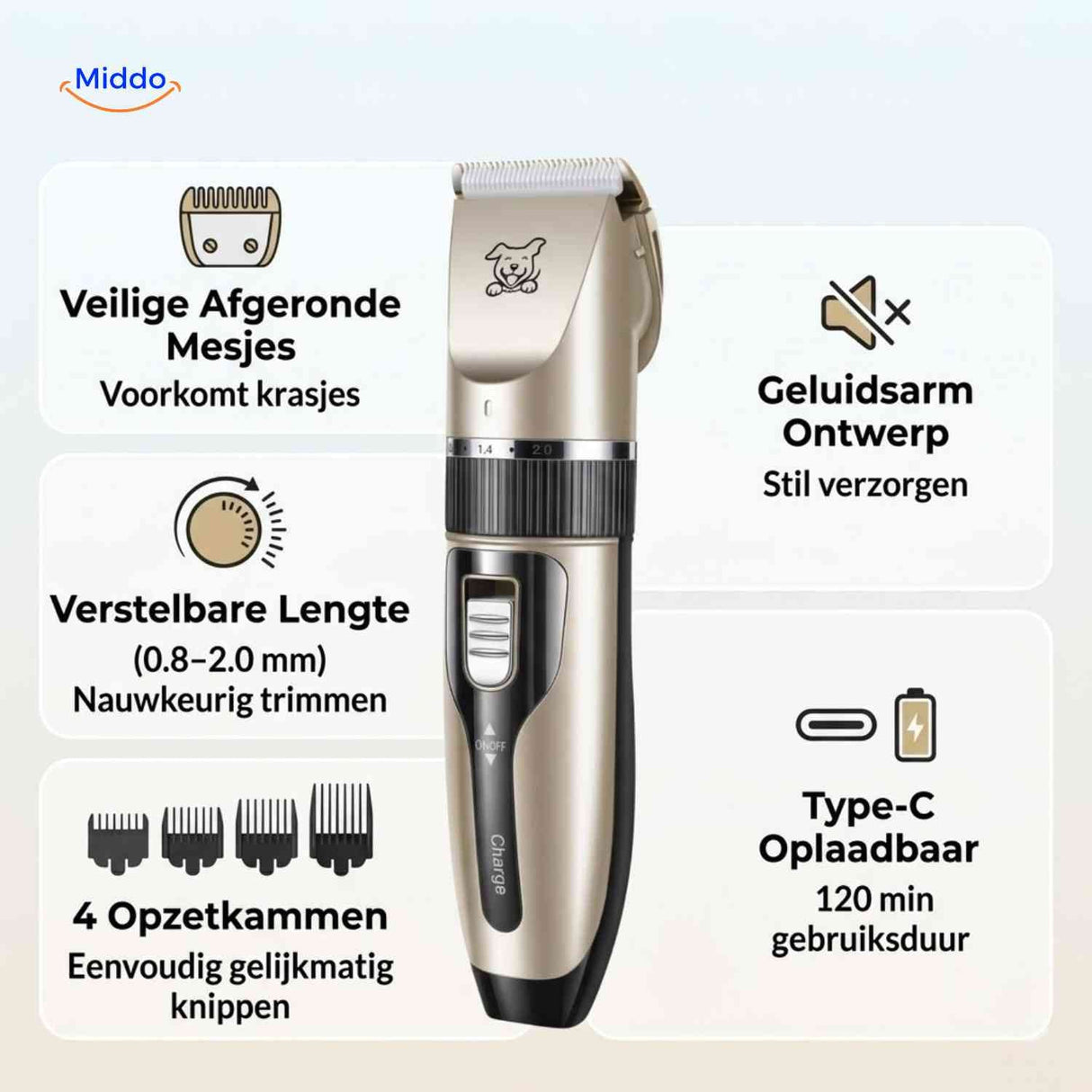 Tondeuse FurEase pour chien et chat, vue produit 15