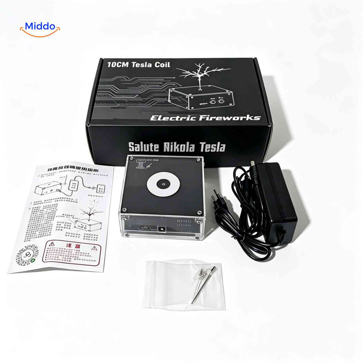 Bobine Tesla PlasmaTune Bluetooth pour démonstration scientifique, vue 20