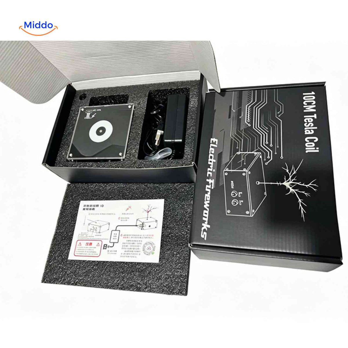 Bobine Tesla PlasmaTune Bluetooth pour démonstration scientifique, vue 19