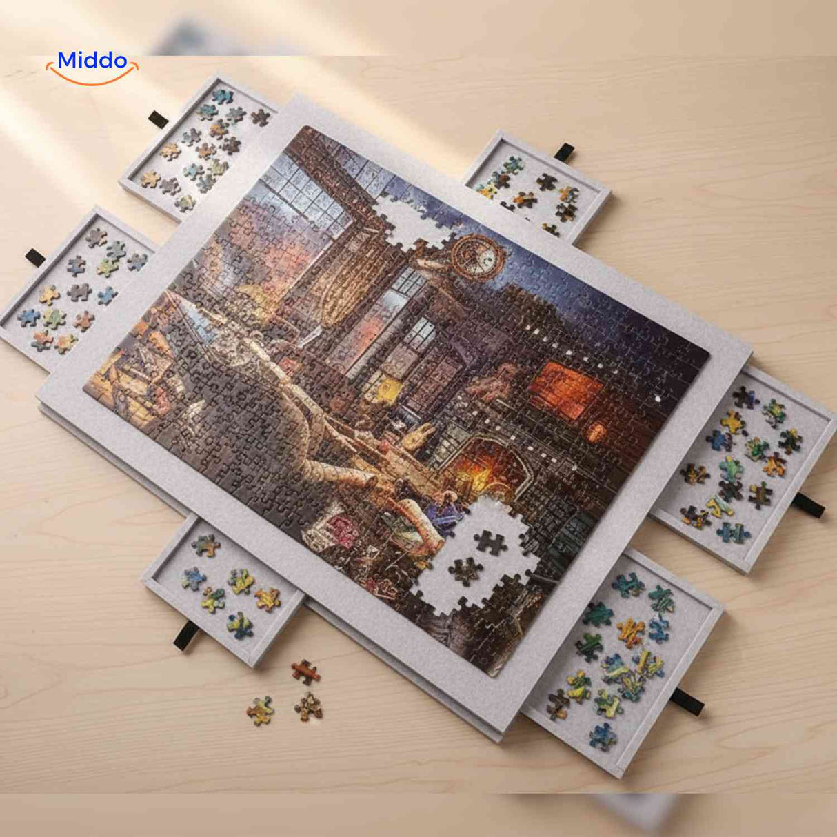 Plateau puzzle pliable PuzzleNest 1000 pièces, vue produit 10