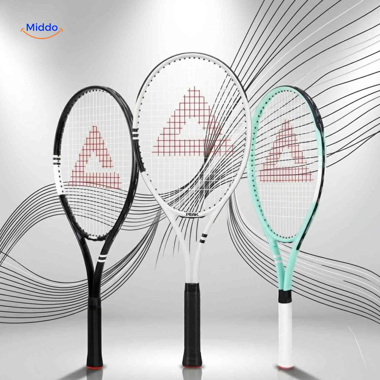 Tennixo set tennis collection de plusieurs modèles de raquettes