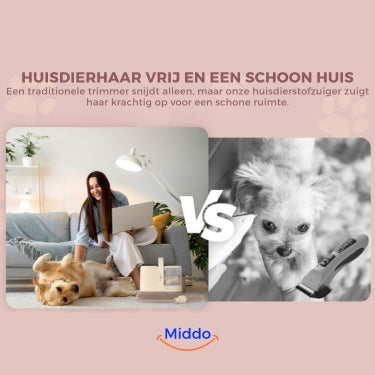 comparaison entre l'aspirateur de toilettage pour animaux et une tondeuse traditionnelle pour un meilleur résultat