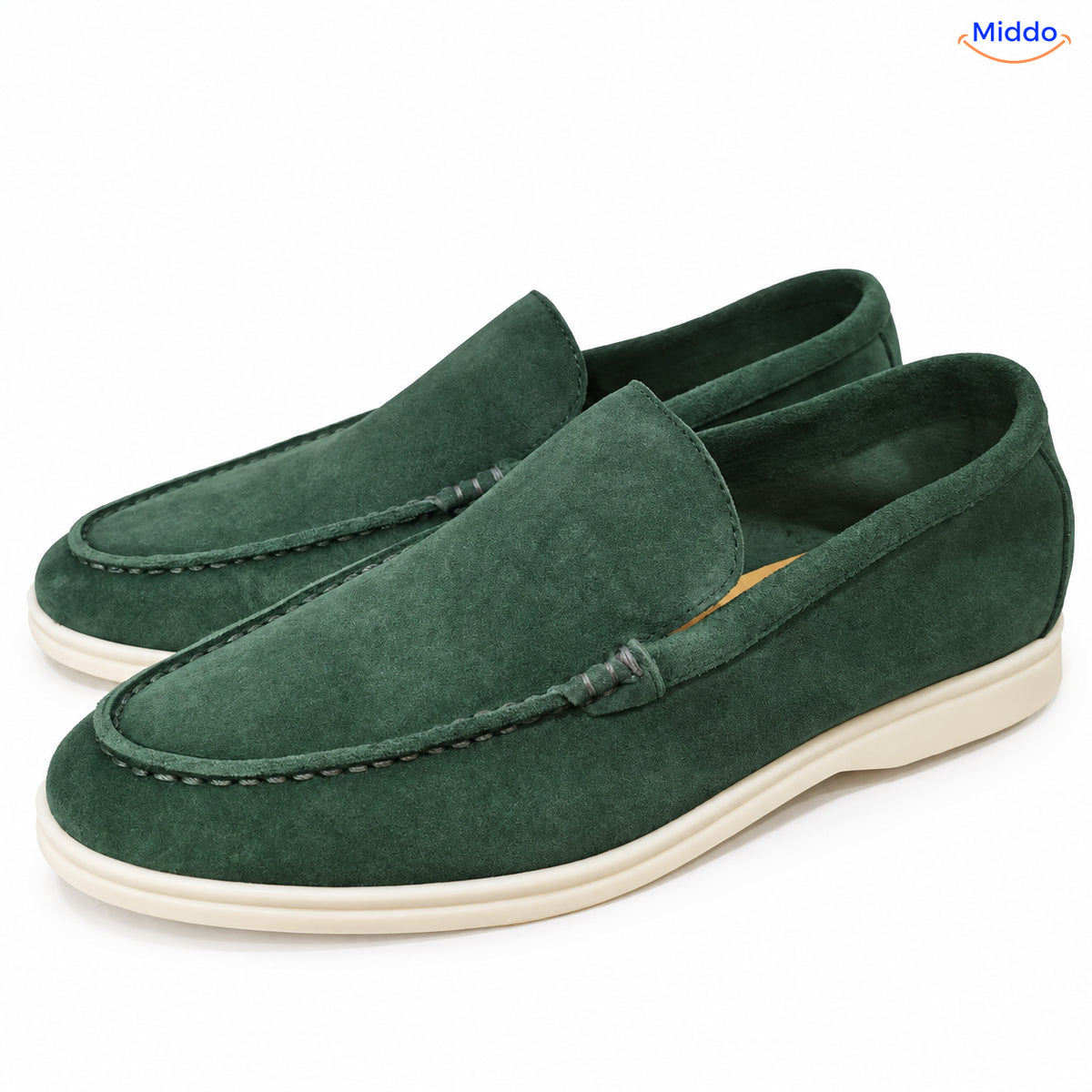 Beckwin mocassins – Bleu pétrole