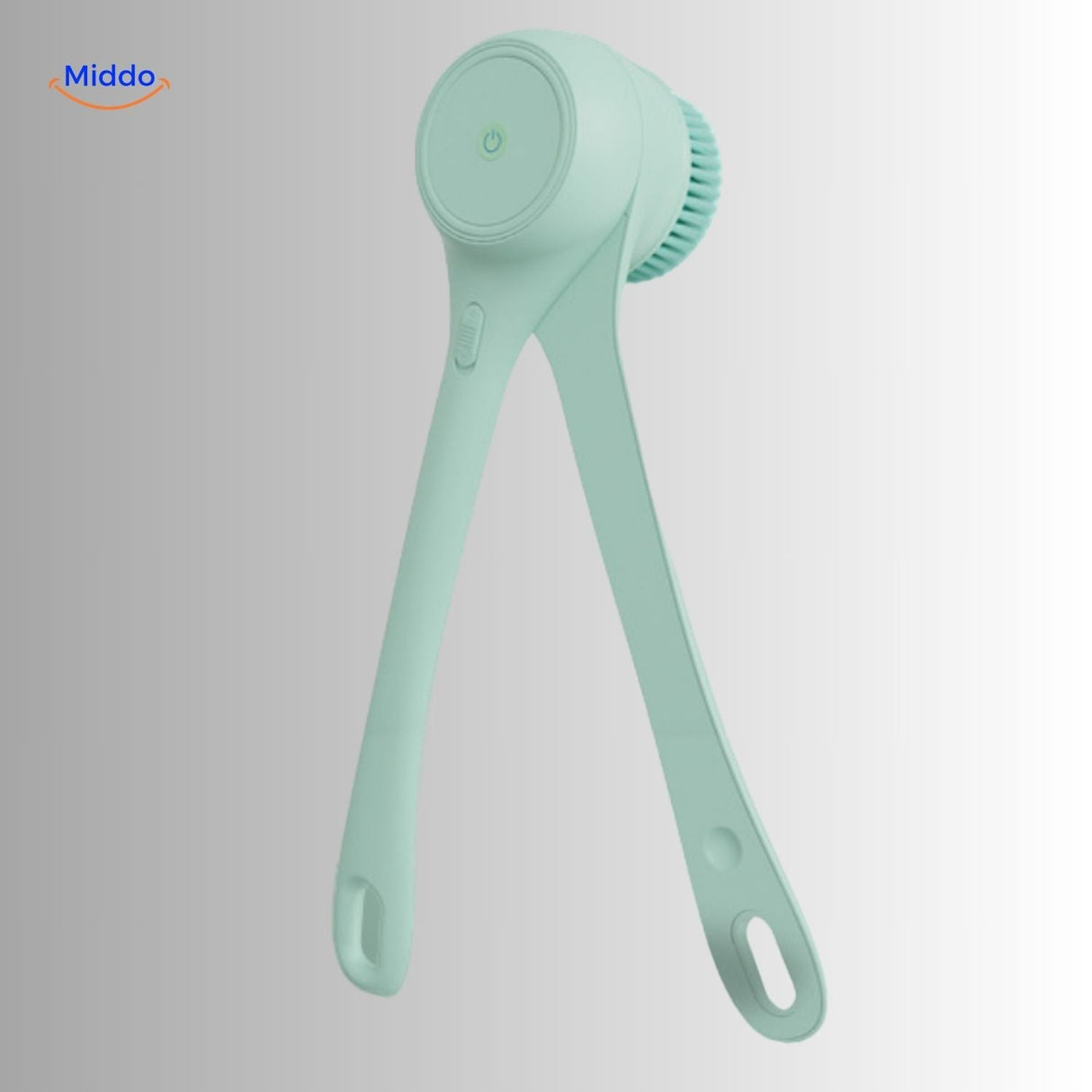 brosse dos électrique avec poignée longue et design élégant pour atteindre les zones difficiles