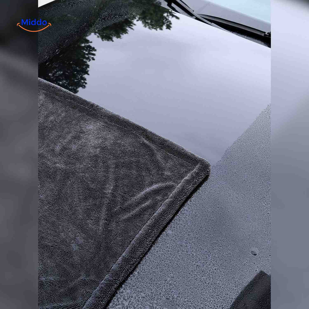 chiffon microfibre super absorbant pour un nettoyage efficace de la carrosserie