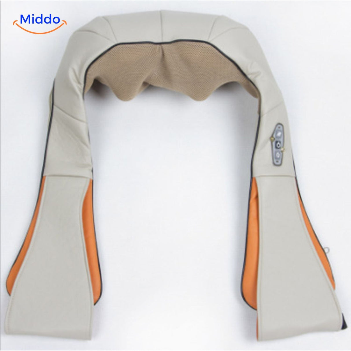 coussin de massage shiatsu avec têtes rotatives pour la nuque et le dos
