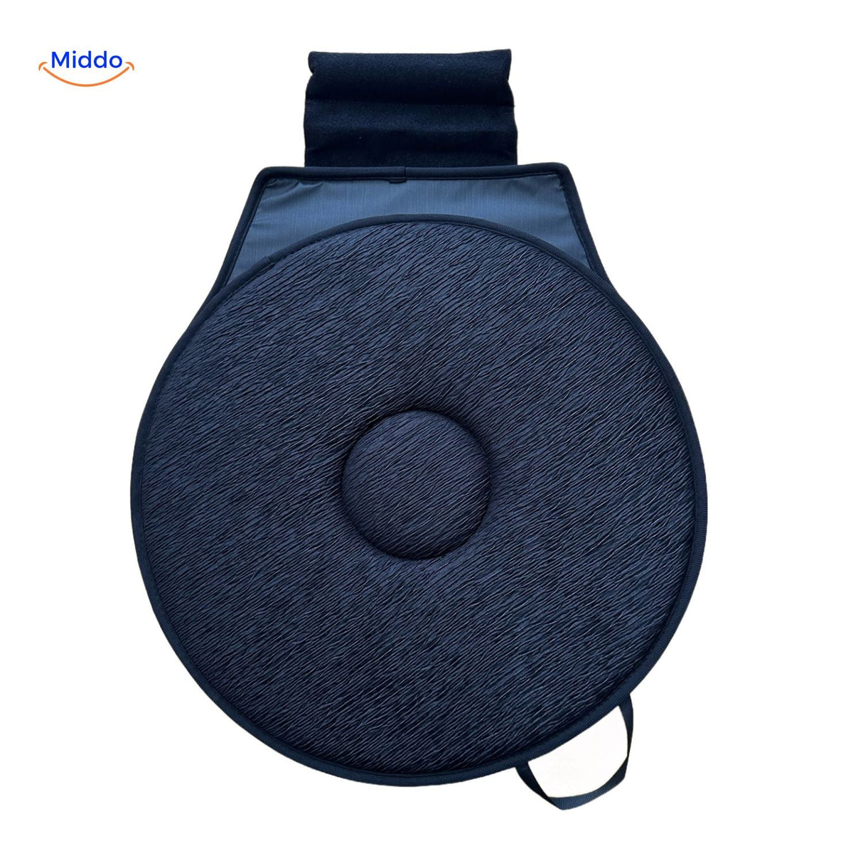 coussin de siège auto rotatif noir pour un confort supérieur en voiture