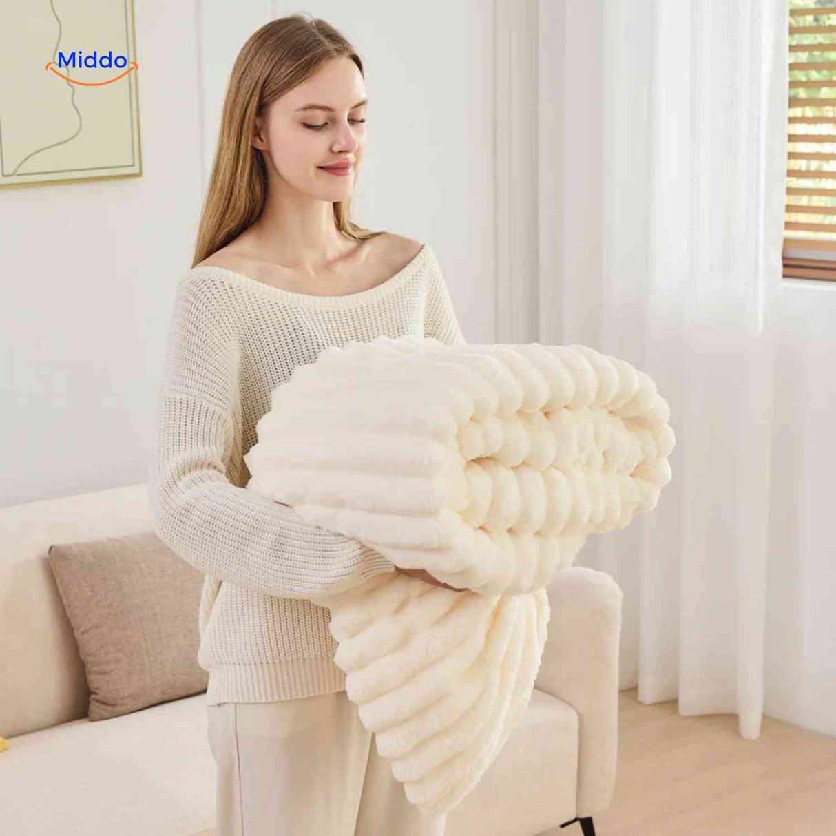 couverture polaire en peluche chaude, gardez la chaleur toute la nuit