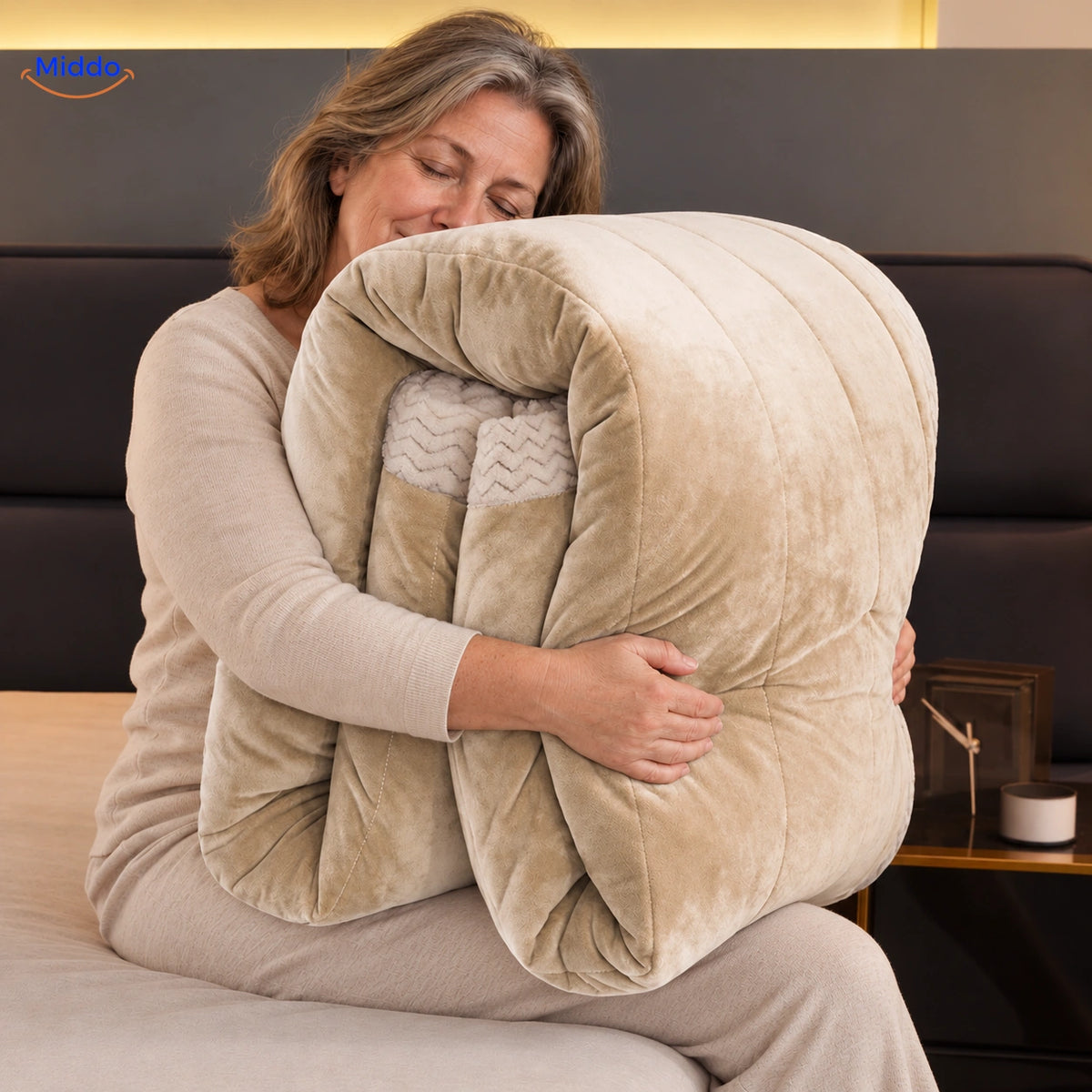 CozyFleece – Beige sable