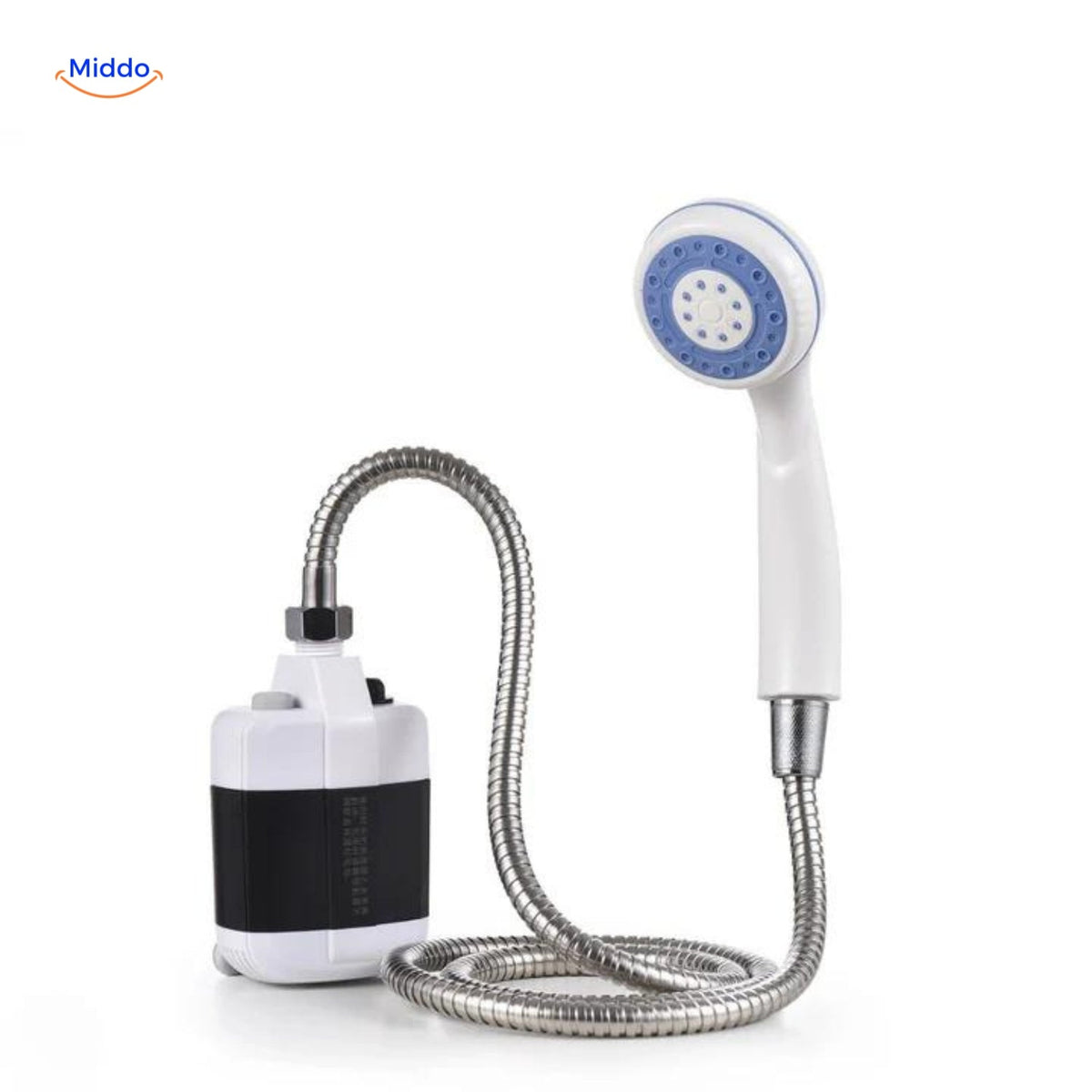 douche électrique portable construite pour durer avec des matériaux premium résistants