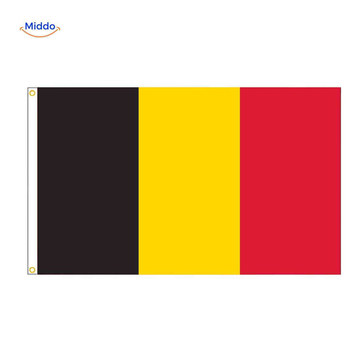 drapeau national Belgique durable pour usage extérieur, tissu résistant aux intempéries