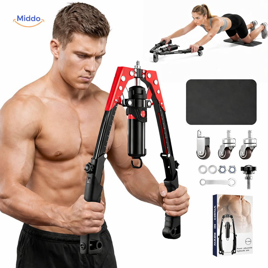 visuel promotionnel de l'appareil d'entraînement pour les bras pour un fitness efficace à domicile