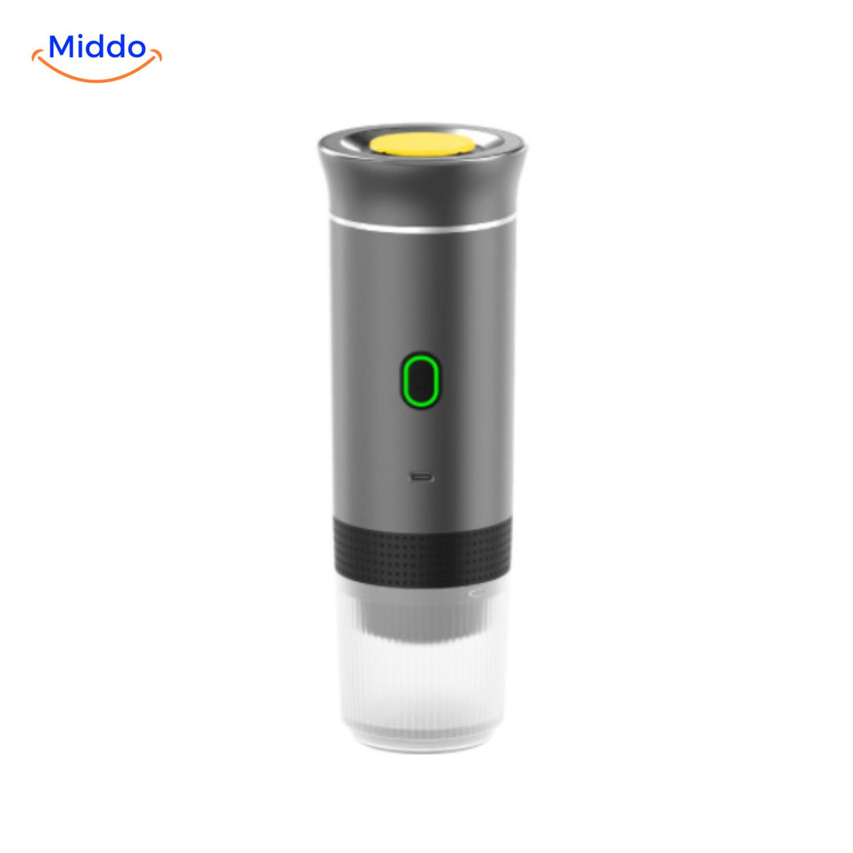 machine à expresso portable 3-en-1 utilisée avec une capsule de café