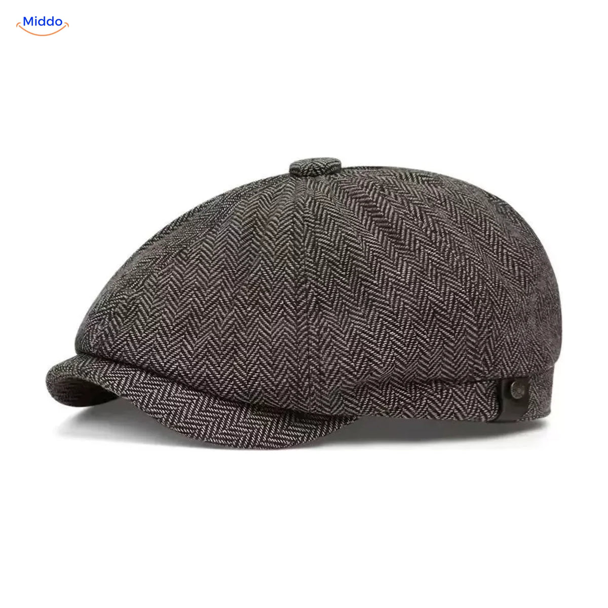Casquette plate Heritage Eight, Chevrons kaki