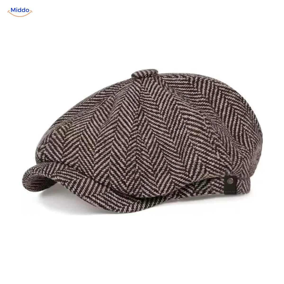 Casquette plate Heritage Eight, Sergé kaki