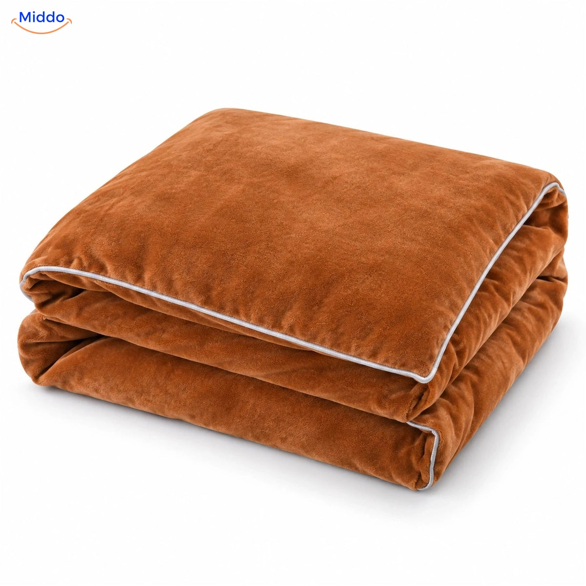 Housse de couette en peluche Camel