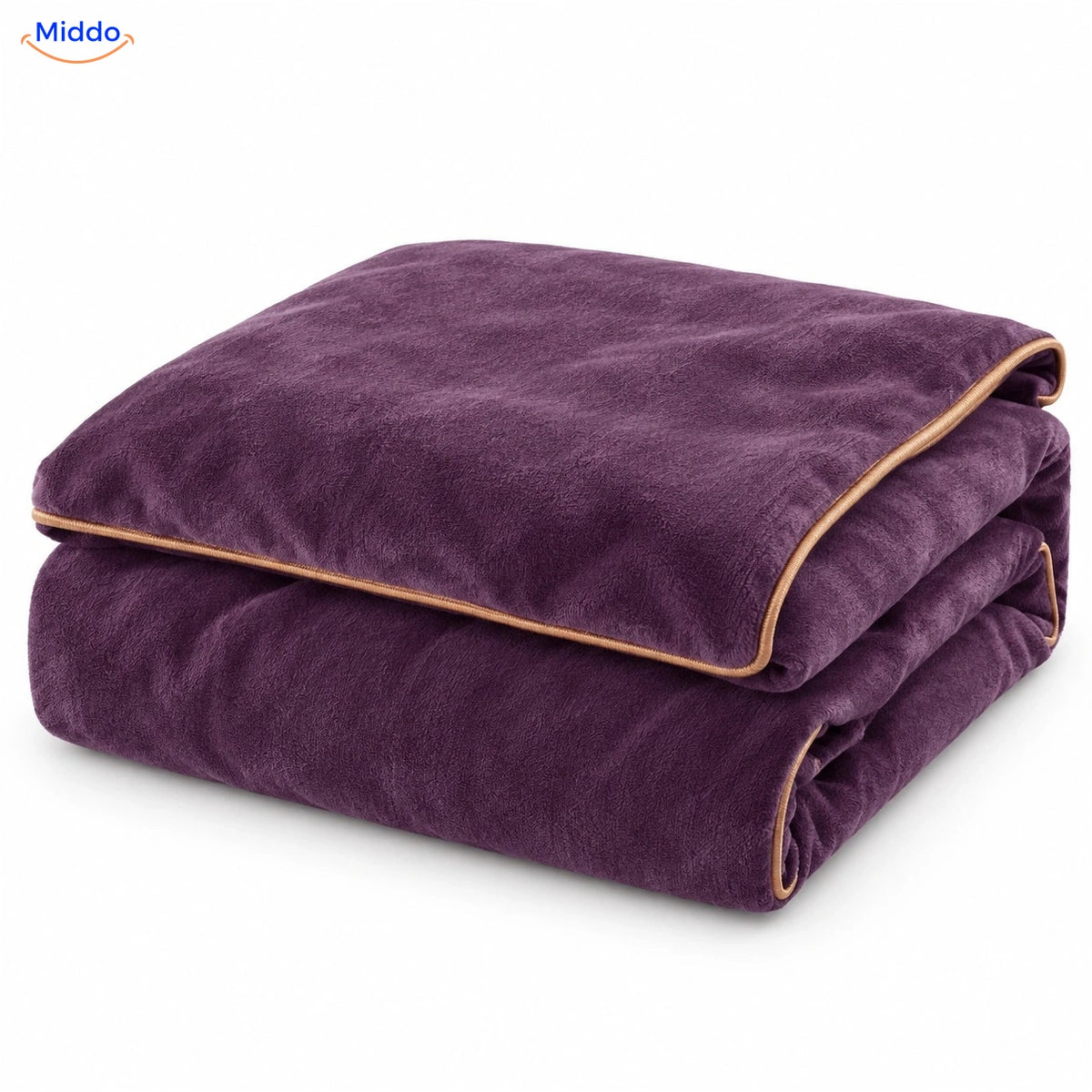 Housse de couette en peluche Lilas