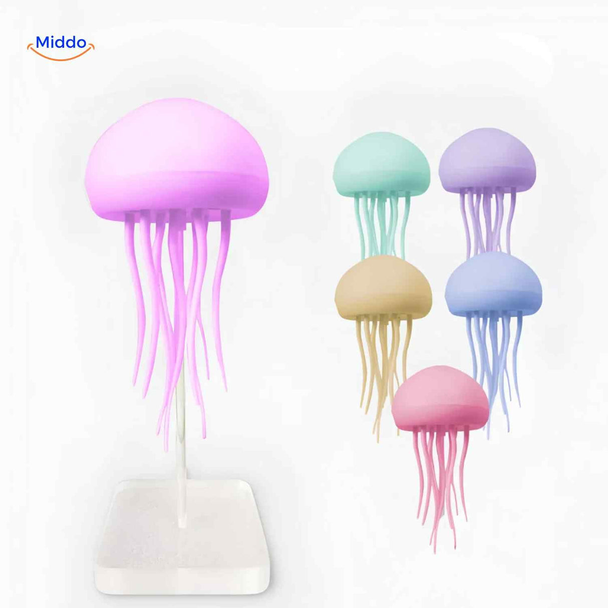 lampe méduse decorative aux couleurs led douces et apaisantes pour une belle ambiance