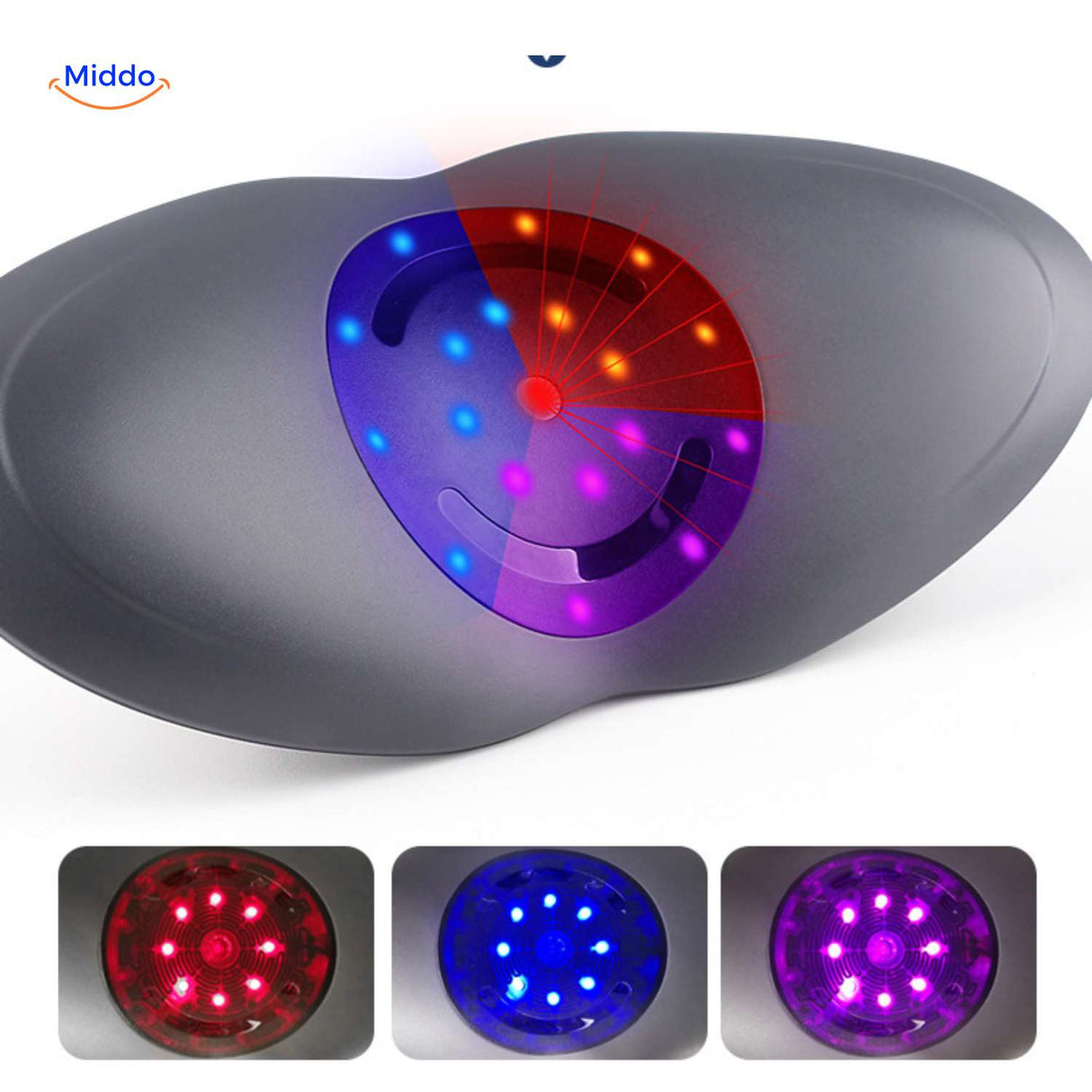 masseur dos thérapie lumineuse multicolore pour une relaxation musculaire en profondeur