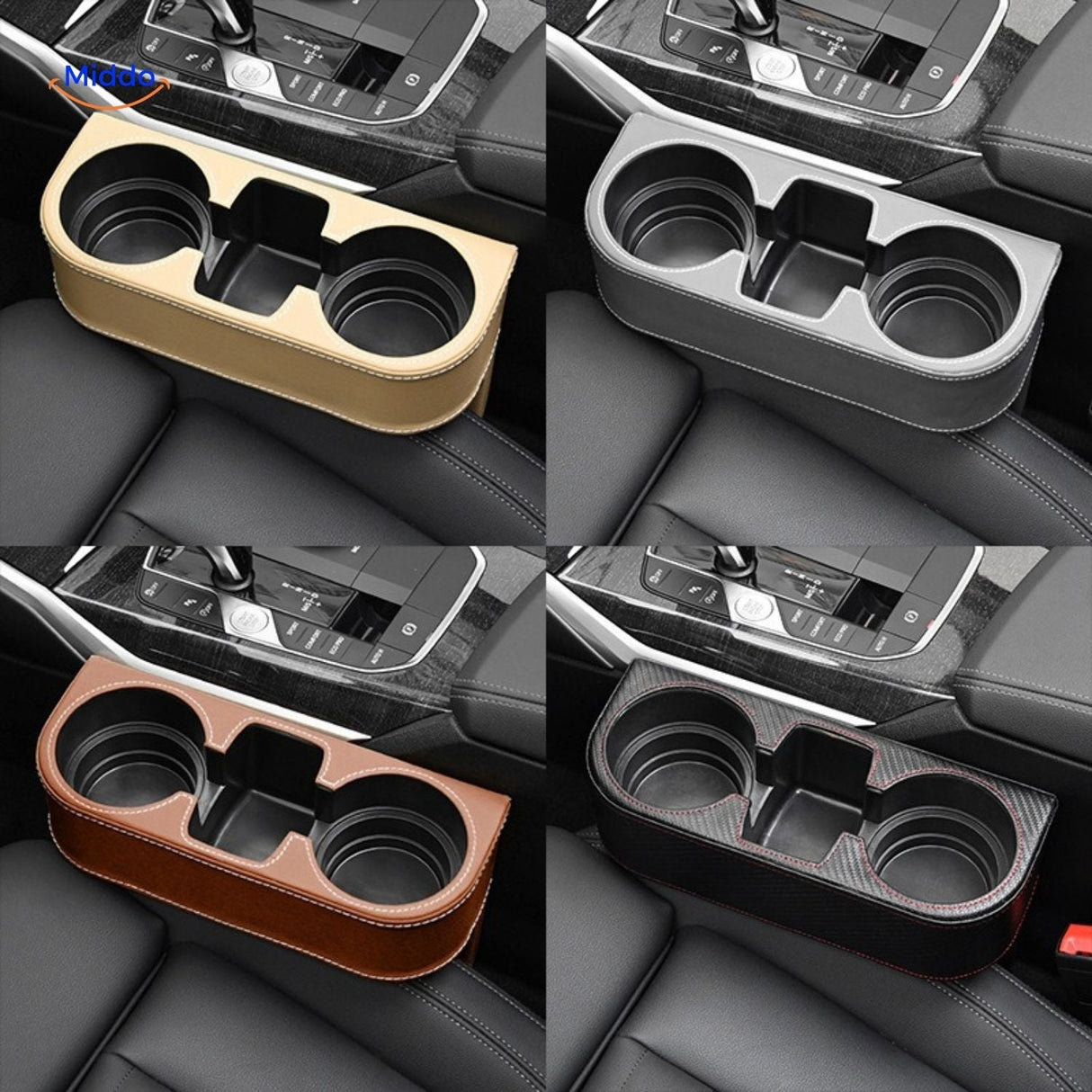 organisateur auto en cuir disponible en plusieurs coloris pour s'adapter à tout intérieur