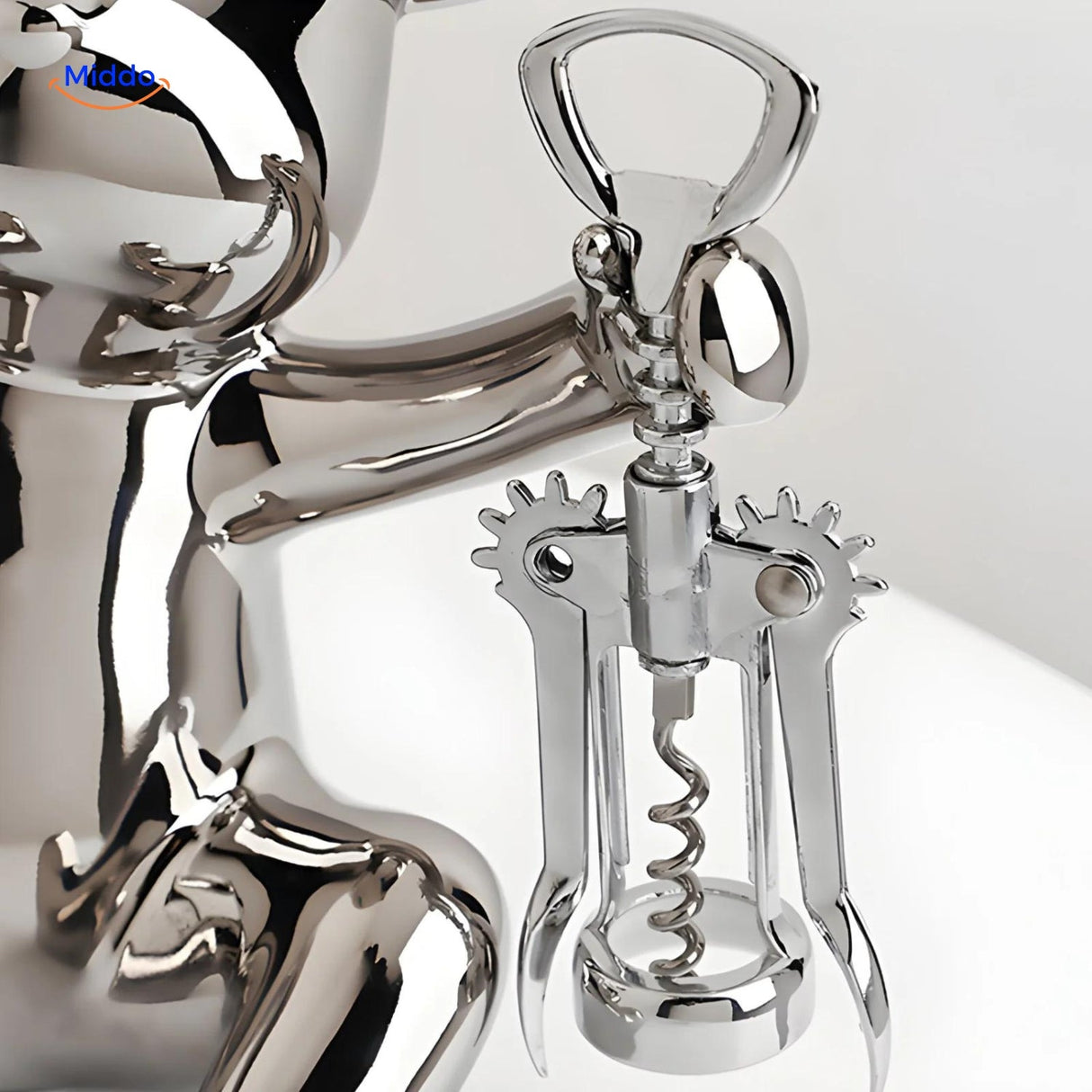 ouvre-bouteille ours artisanal handmadebear, accessoire bar original et pratique