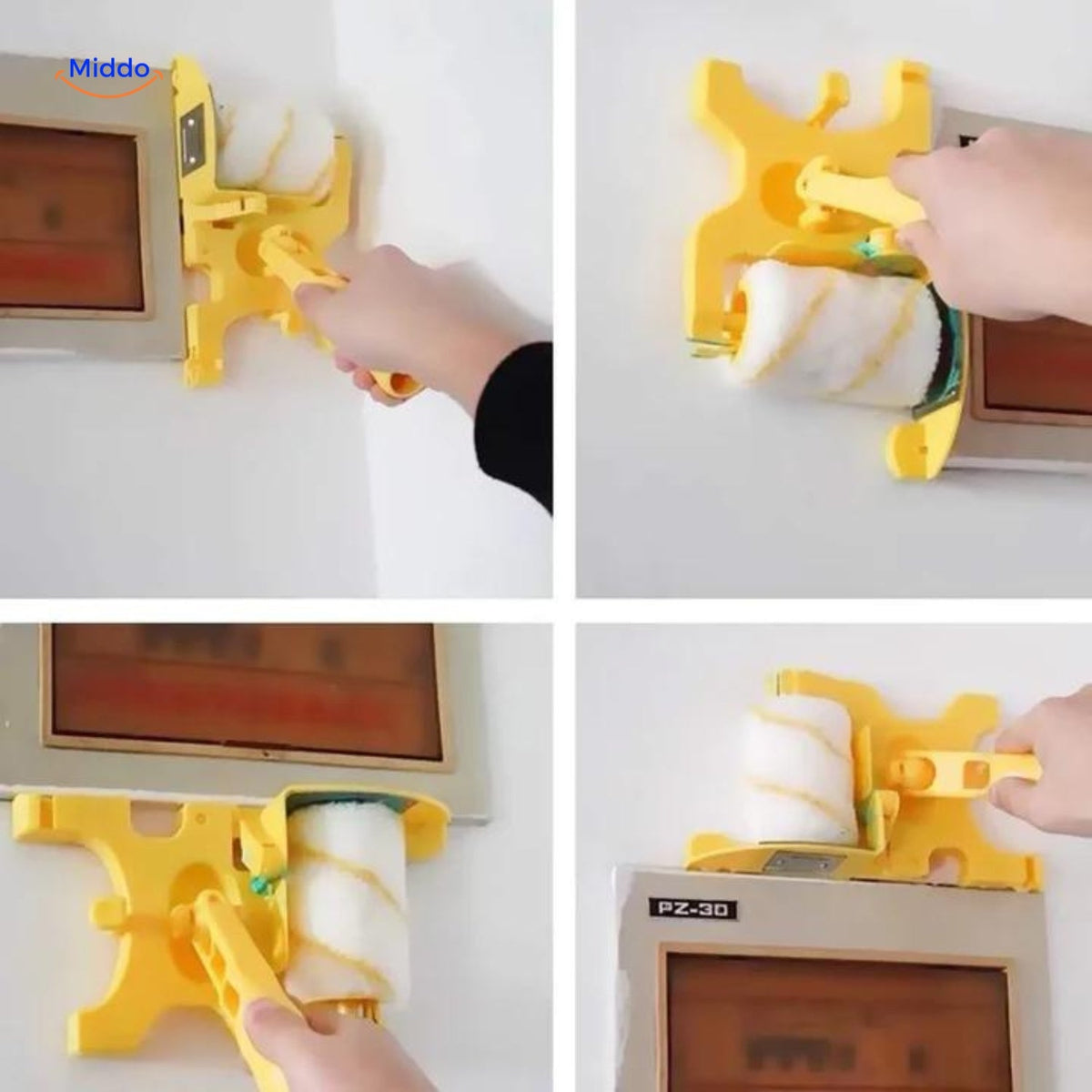 rouleau edgeperfect applique la peinture rapidement et proprement le long des bords