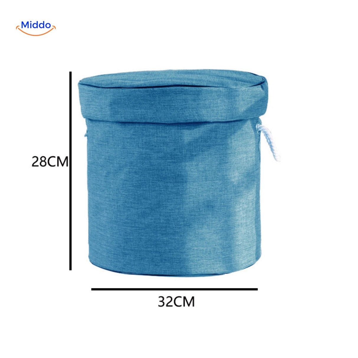 gros plan sur le bouton et le système de fermeture du sac rangement jouets