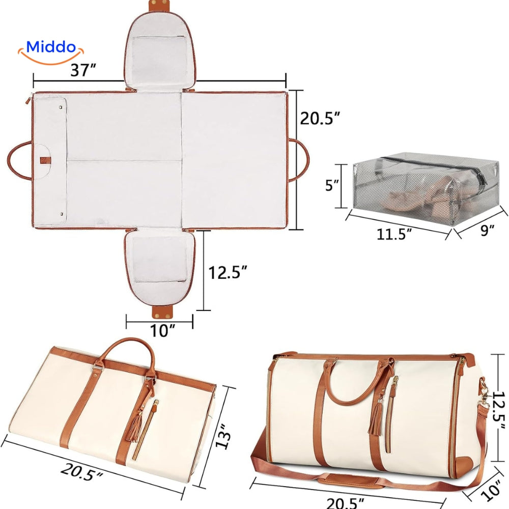 dimensions et mesures du sac de voyage compact pour vérifier la compatibilité cabine