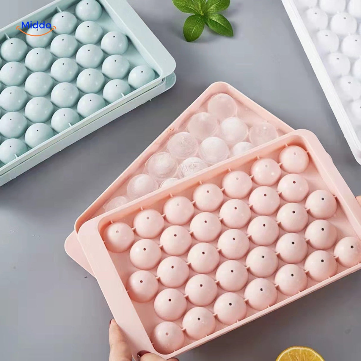 aperçu complet du set frostsphere 33 grilles pour produire des glaçons ronds en permanence