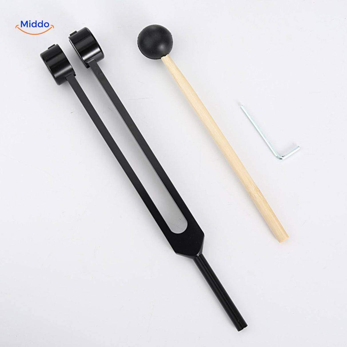 set de diapason thérapeutique coloris noir pour une esthétique sobre et élégante