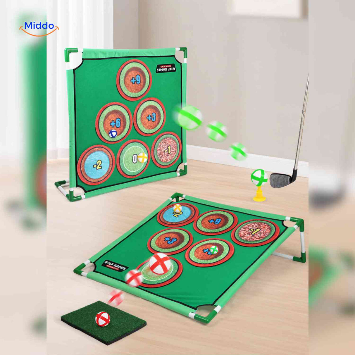 tableau de scores du jeu de golf pour enfants, stimule la compétition amusante