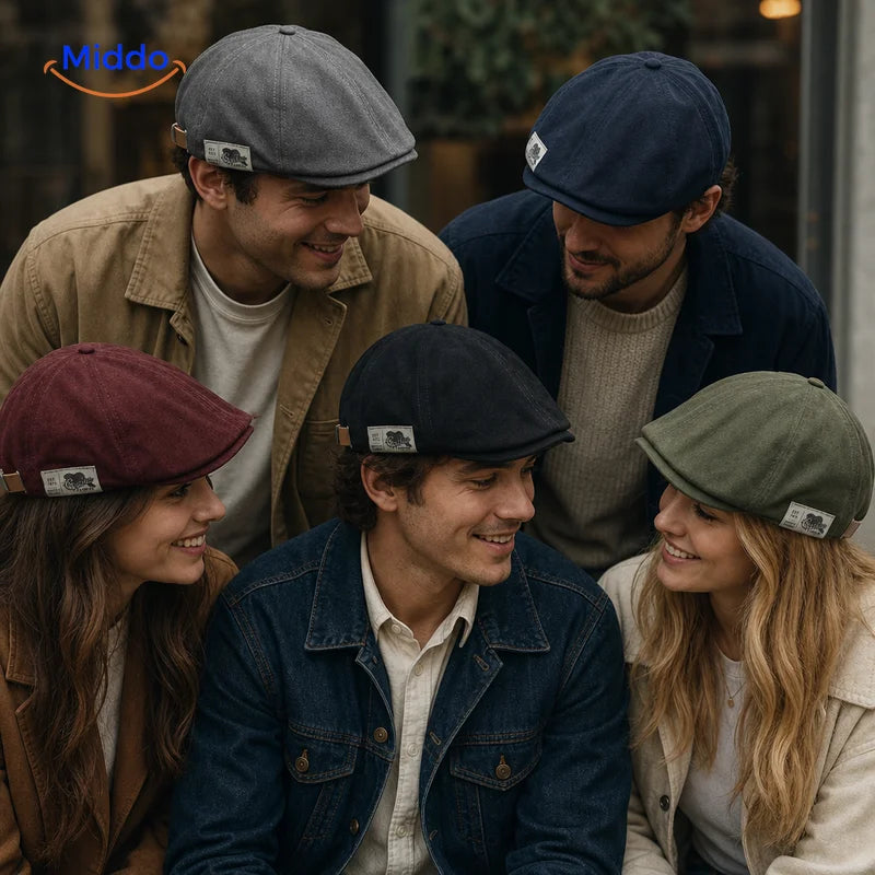 Les cinq couleurs de la casquette plate Urban Heritage