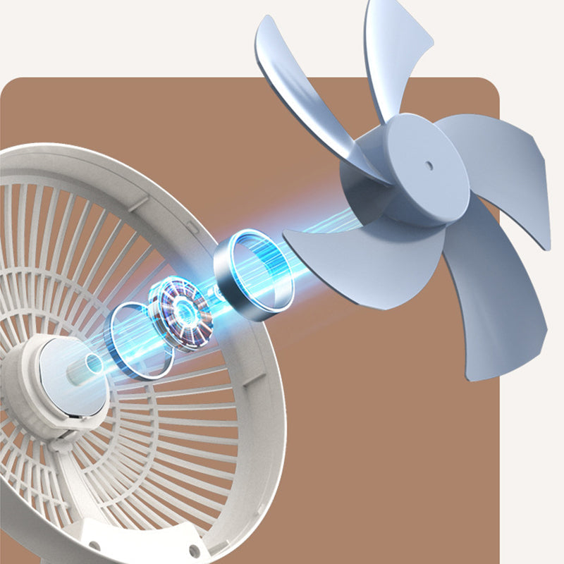gros plan sur les pales et les composants internes du ventilateur
