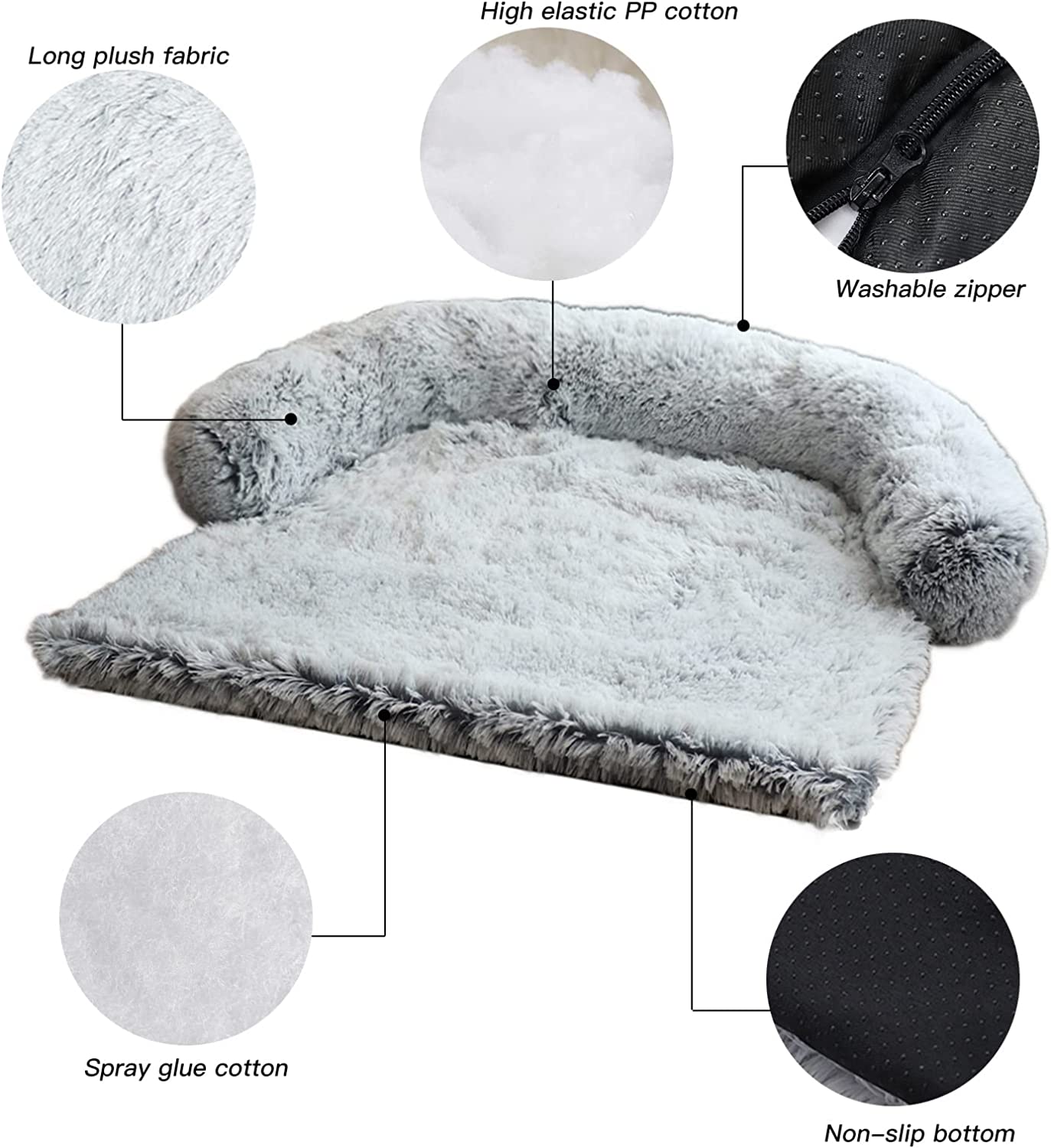 ShapeMe™ Lit Apaisant pour Chiens | Protecteur de Meubles