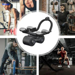 AbWheel-Pro-zwart-grijs-model-traint-buitenshuis-www.middo.nl