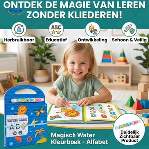 Livre de coloriage AquaDraw à l’eau réutilisable pour enfant, vue 08