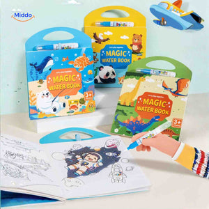 Livre de coloriage AquaDraw à l’eau réutilisable pour enfant, vue 19