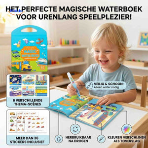 Livre de coloriage AquaDraw à l’eau réutilisable pour enfant, vue 05