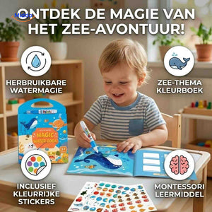 Livre de coloriage AquaDraw à l’eau réutilisable pour enfant, vue 04