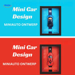 AutoCraft 3D frame Lykan Hypersport 2013 and Veyron 2017 wall display www.middo.nl