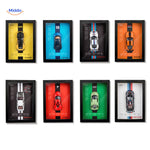 AutoCraft 3D frame car collection on wall display www.middo.nl