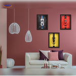 AutoCraft 3D frame cars on wall Lykan Veyron Camaro Shelby www.middo.nl