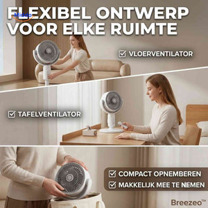 Ventilateur Breezeo silencieux et réglable, vue produit 5