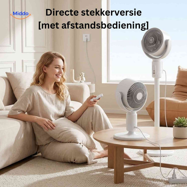Ventilateur Breezeo silencieux et réglable, vue produit 1
