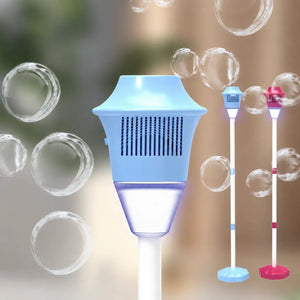 Machine à bulles Bubblio rechargeable avec LED et musique, réglable, vue 3