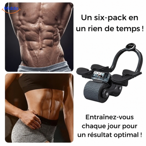 AbWheel Pro™ | Entraîneur de Muscles Abdominaux pour un Ventre Plat depuis Chez Vous !