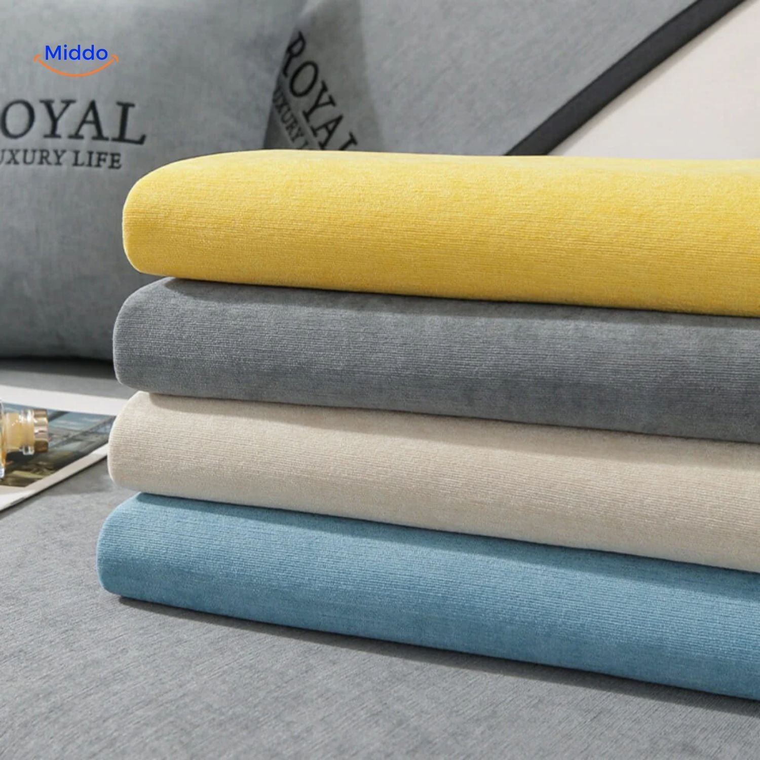CheniLux Sofa Hoes stapel kleuren www.middo.nl
