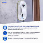 CleanSweep™ Robot de Fenêtre | Nettoyage Automatique avec Capteurs & Pulvérisation d’Eau ou Tampons de Rechange.